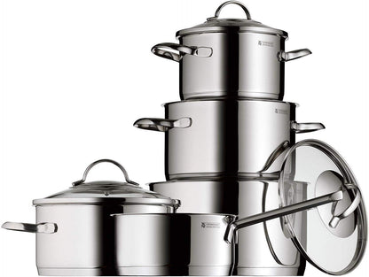 WMF Kult X Doppel- Induktionskochfeld 2 Platten, Kochplatte bis 28 cm, 2 Kochzonen, 8 Stufen, Topferkennung,Touch-Display, Glaskeramik, Timer-Funktion, 3500 W