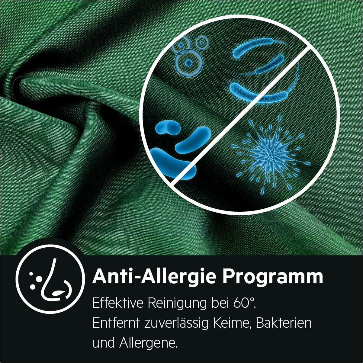 AEG L6FBG51470 Waschmaschine / Serie 6000 mit ProSense / Testsieger der Stiftung Warentest / 7,0 kg / Leise / Mengenautomatik / Nachlegefunktion / Kindersicherung / Wasserstopp / 1400 U/min