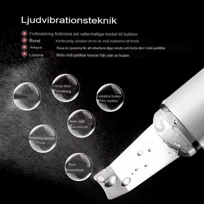 Djuprengörande ultraljuds-peelingapparat Ivea