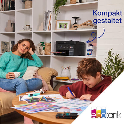 Epson EcoTank ET-4800 A4-Multifunktions-Wi-Fi-Tintentankdrucker, mit einem im Lieferumfang enthaltenen Vorrat an Tinten bis zu 3 Jahren