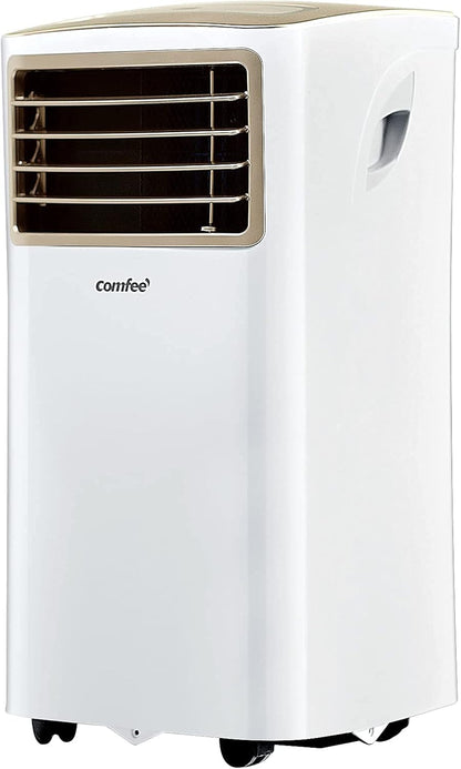 Comfee Mobiles Klimagerät Breezy Cool Pro 2.6,9000 BTU 2,6kW, Kühlen&Ventilieren&Entfeuchten,APP-Steuerung,Raumgröße bis 88m³(33㎡),Mobile Klimaanlage mit Abluftschlauch