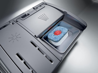 Bosch SPV2IKX10E Serie 2 Smarter Geschirrspüler vollintegriert, 45 cm breit, Besteckkorb, Extra Trocknen auf Knopfdruck, InfoLight roter Lichtpunkt am Boden, AquaStop Schutz gegen Wasserschäden, Weiß