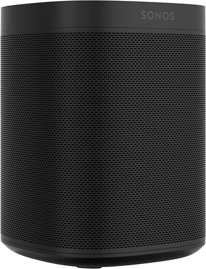 Sonos One Smart Speaker, schwarz – Intelligenter WLAN Lautsprecher mit Alexa Sprachsteuerung, Google Assistant & AirPlay – Multiroom Speaker für unbegrenztes Musikstreaming