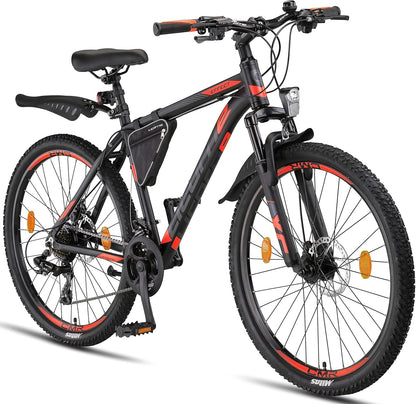 Licorne Bike Effect Premium Mountainbike Aluminium Discbremse Jungen Mädchen 21 Gang