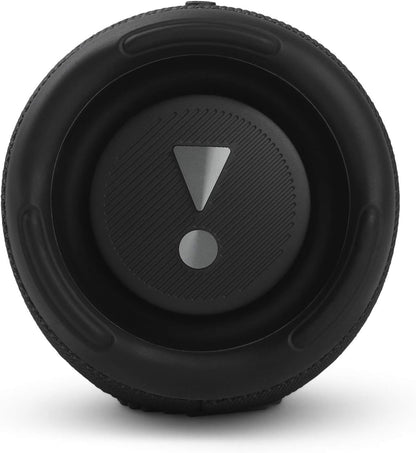 JBL Charge 5 Bluetooth-Lautsprecher in Schwarz – Wasserfeste, portable Boombox mit integrierter Powerbank – Eine Akku-Ladung für bis zu 20 Stunden kabellosen Musikgenuss