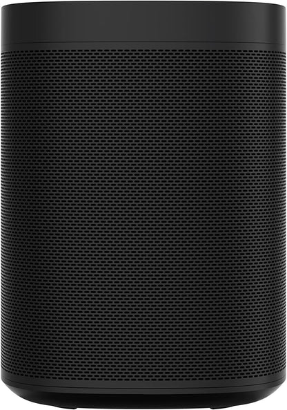 Sonos One Smart Speaker, schwarz – Intelligenter WLAN Lautsprecher mit Alexa Sprachsteuerung, Google Assistant & AirPlay – Multiroom Speaker für unbegrenztes Musikstreaming